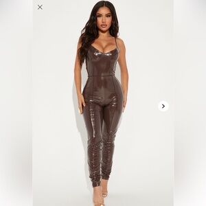 Fashion Nova Act Up Faux Leather Jacket